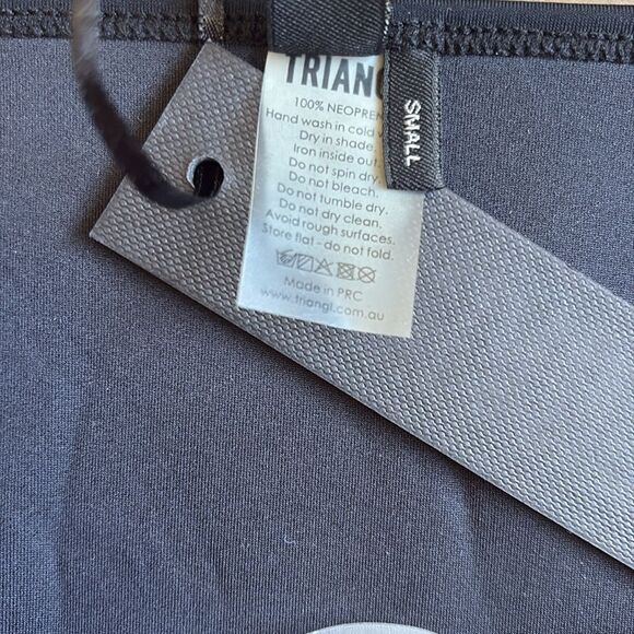 Triangl Swimwear Black Orange & Pink Neoprene Bikini Bottom Seperate - Picture 4 of 4